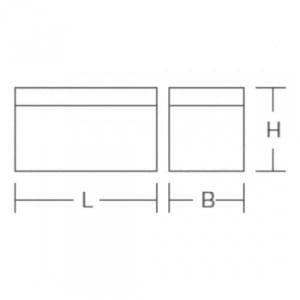 Notleuchte C-LUX STANDARD LED (Wand-/Deckenaufbau)