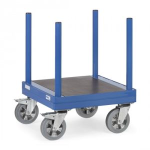 Langmaterial-Wagen mit Holzplattform - Tragkraft 1500 kg