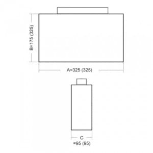 Notleuchte C-LUX PREMIUM MAXI LED (Wandaufbau)
