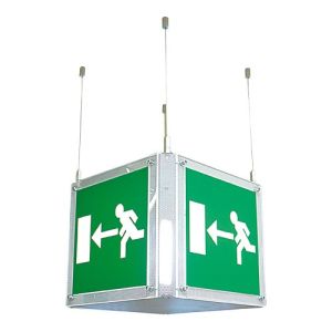 Notleuchte CUBE-LUX STANDARD (Pendelaufbau)