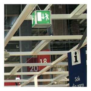 Notleuchte CUBE-LUX STANDARD (Pendelaufbau)