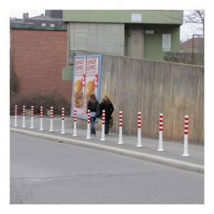 Flexipfosten UV rot