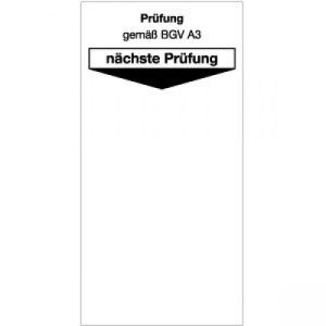 Grundplaketten - Prüfung gemäß BGV A3