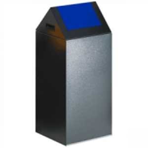 Wertstoffsammler, selbstlöschend, mit Schwingdeckel - Inhalt 43 / 60 / 89 Liter
