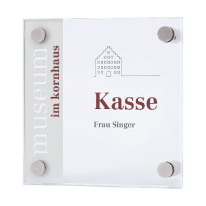 Galerie Türschild