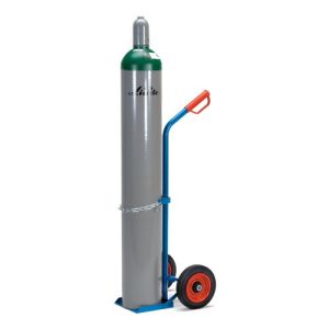 Stahlflaschenkarre für 1x 20-50 l/kg Flasche - Tragkraft 100 kg