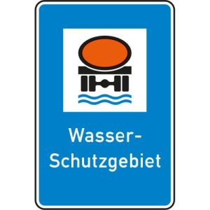 VZ 354 Wasserschutzgebiet Schild gemäß StVO - Verkehrszeichen 354
