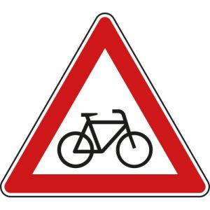 VZ 138-20 VZ 138-20 | StVO-Verkehrsschild Radverkehr (links)