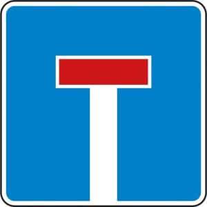 VZ 357 Sackgassenschild VZ 357 | Verkehrsschild Sackgasse