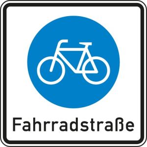 VZ 244.1 VZ 244.1 Fahrradstraße Beginn Verkehrszeichen