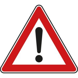 VZ 101 VZ 101 - Verkehrsschild Allgemeine Gefahrenstelle
