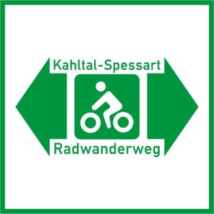Radwegschild - Eingehängtes Zusatzschild