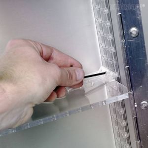 Rasterleiste für RASTFLEX-Schraubsystem