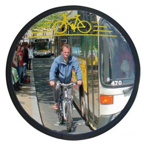 Verkehrsspiegel für Radfahrer CYCLOMIR - Überprüfung von 2 Richtungen