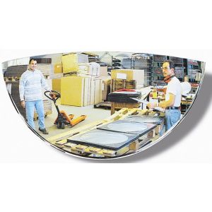 Rückspiegel am hinteren Teil des Gabelstaplers 180 - Überprüfung von 3 Richtungen