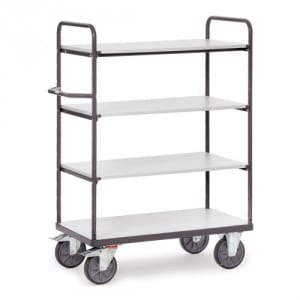 ESD-Etagenwagen mit 4 Böden - Tragkraft 500 / 600 kg