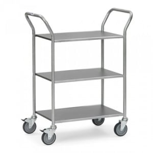 Servierwagen mit 3 Böden - Tragkraft 150 kg