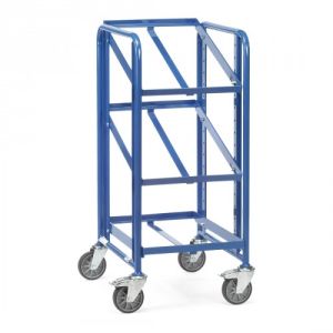 Eurokastenwagen mit 3 Etagen und offenem Rahmen - Breite 410 mm - Tragkraft 200 kg