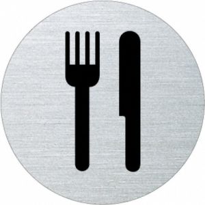 Piktogramm - Essen/Speisesaal (rund)