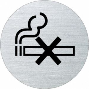 Piktogramm - Rauchen verboten (rund, ohne Rand) Motiv 2