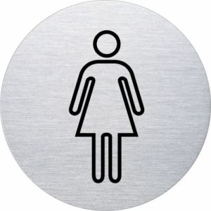 Piktogramm - Damen (rund, Motiv 2)