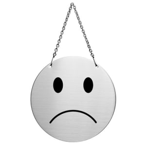 Turnsign - Smiley lachend / Smiley traurig