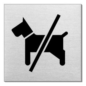 Piktogramm - Hunde verboten (quadratisch)