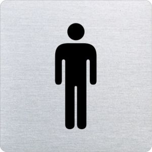 Piktogramm - Herren (ecken abgerundet)