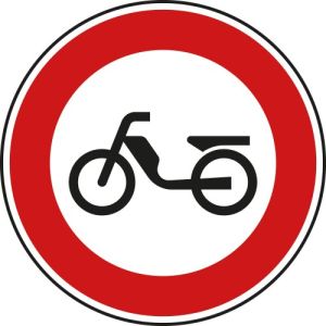 VZ 257-50 VZ 257-50 | Verkehrsschild Verbot für Mofas