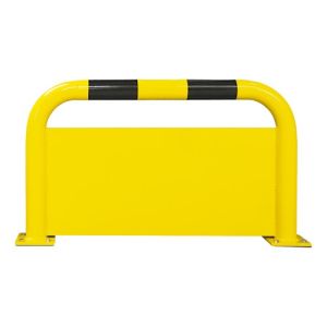 Rammschutzbügel WACHTWERK X® aus Stahl mit Unterfahrschutz