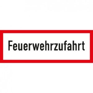 VZ 2445 VZ 2445 Feuerwehrzufahrt