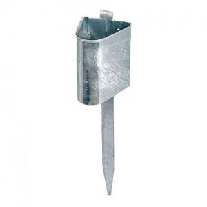 Metalleinschlagsockel mit T-Eisen