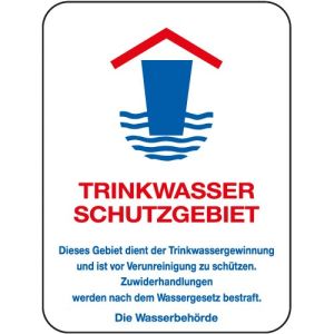 Trinkwasser Schutzgebiet