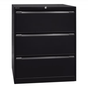 Hängeregistraturschrank Bisley - doppelbahnig, 3 HR-Schubladen