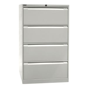 Hängeregistraturschrank Bisley - doppelbahnig, 4 HR-Schubladen
