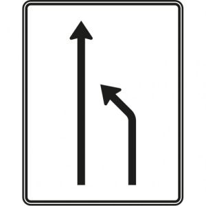 VZ 531-10 VZ 531-10 Verkehrsschild Einengungstafel