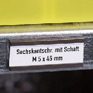 Magnetische C-Profile, 50 m Rolle