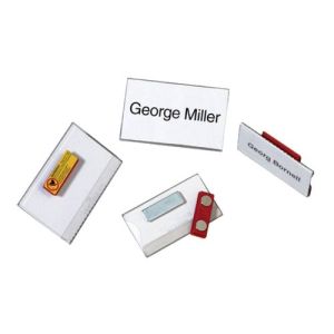 Namensschild mit Magnet, Durable (25er VPE)