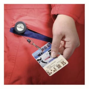Ausweishalter JOJO mit Federhaken, Durable (10er VPE)