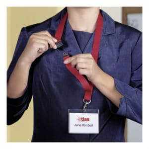 Textilband 20 mit Sicherheitsverschluss, Durable (10er VPE)