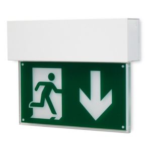 Rettungszeichenleuchte FRANKFURT (Wandaufbau), 7L-Schutzlicht