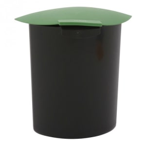 Einsatz für Recycling Papierkorb mit Deckel, oval - Inhalt 6 Liter