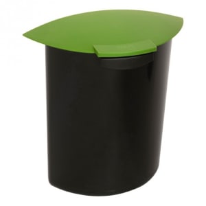Einsatz für Recycling Papierkorb mit Deckel, oval - Inhalt 6 Liter