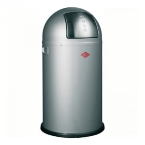 Abfallbehälter PUSHBOY mit Pushdeckel, Wesco - Inhalt 50 Liter