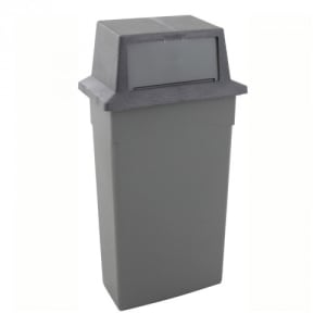 Abfallbehälter WALL HUGGER, witterungsbeständig - Inhalt 80 Liter