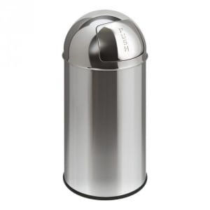 Abfallbehälter PUSHCAN mit Pushdeckel - Inhalt 40 Liter