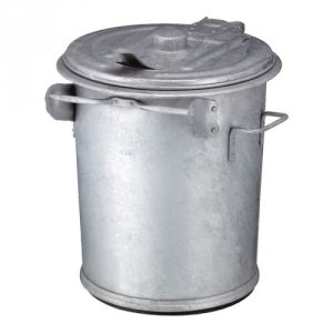 Mülltonne mit Deckel, feuerfest - Inhalt 70 / 90 / 110 Liter