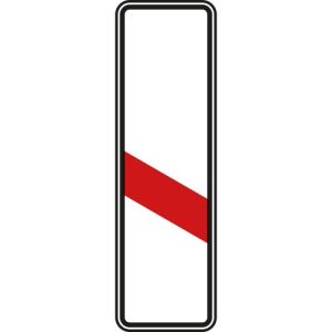 VZ 162-20 VZ 162-20 Einstreifige Bake (Aufstellung links)