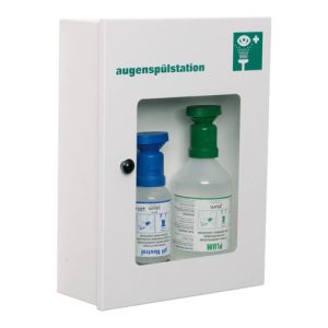 Augen-Notfallstation in Augenspülschrank