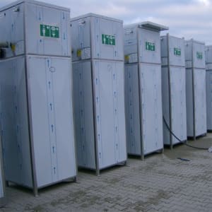 Tank Notdusche - 350 Liter